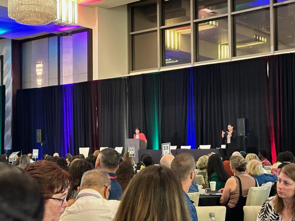 SI_RTAC's tweet photo. CA Community Schools Empower summit brought together 1,300 educators, administrators, families and students. S-TAC Student Advisory Committee members shared their wisdom with us this morning We are Community!
#csempower #SIRTACstory @SBCountySchools @RCOE https://t.co/9p4lySur10