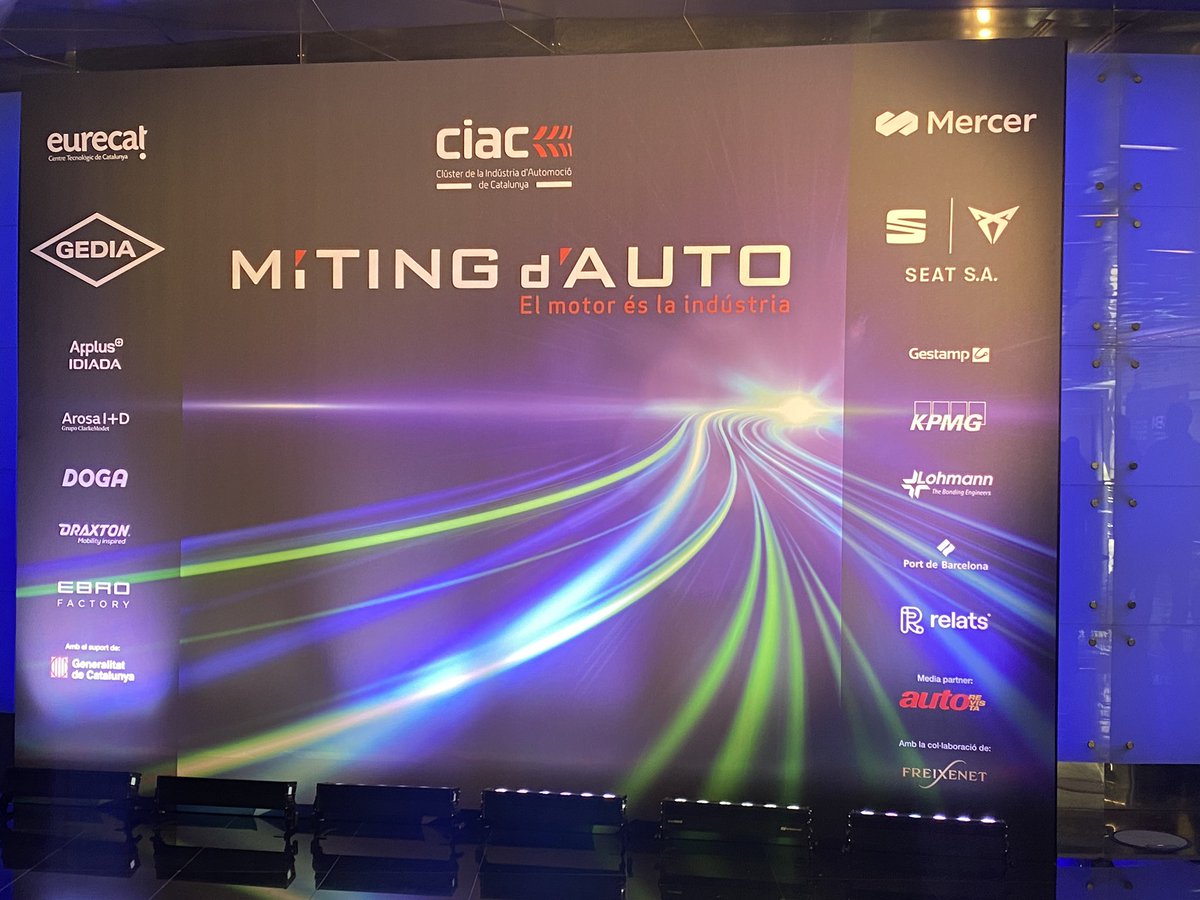usocatalunya's tweet photo. Tanquem la jornada d'avui al #MitingdAuto24 que organitza la @CIACnews , un esdeveniment industrial amb un enfocament clar en els temes més crítics del pla estratègic del CIAC. Gràcies per la invitació! #JoSocUSOC https://t.co/tVhrPO3njd