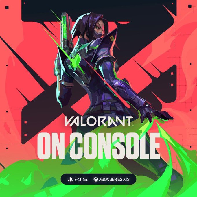 ValorantPS5's tweet photo. Console Limited Beta is on its way. Sign up today for your chance to play

https://t.co/eAr87GNS25 https://t.co/t433Z6tx7q