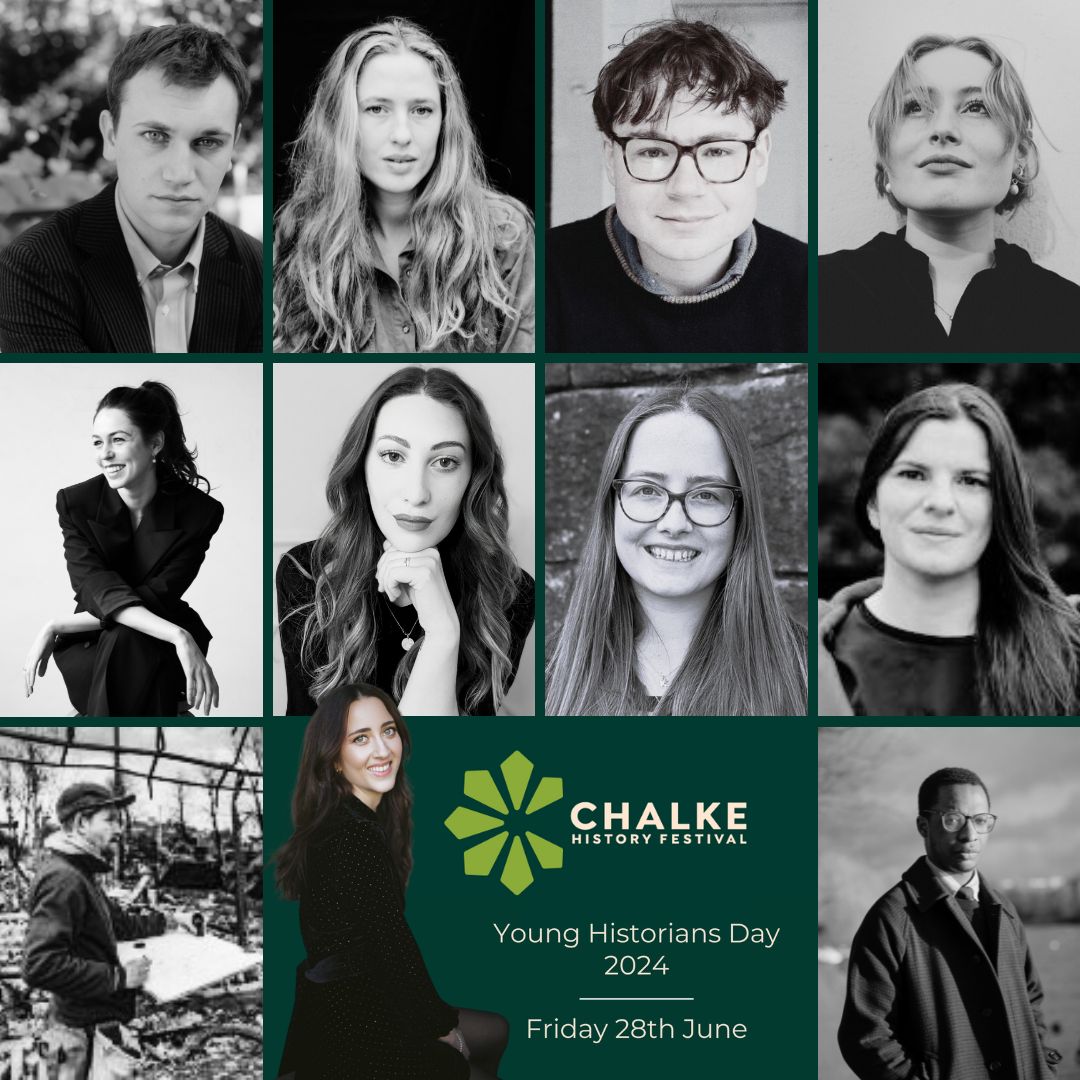 I'm stunned &amp; delighted to be part of an incredible lineup at <a href="/ChalkeFestival/">Chalke History Festival</a> this year as part of their Young Historians Day curated by the wonderful Alice Loxton 😊

Friday 28 June in the Stove Tent - where all talks are included in your entrance ticket

history-hub.chalkefestival.com/history-hub/yo…