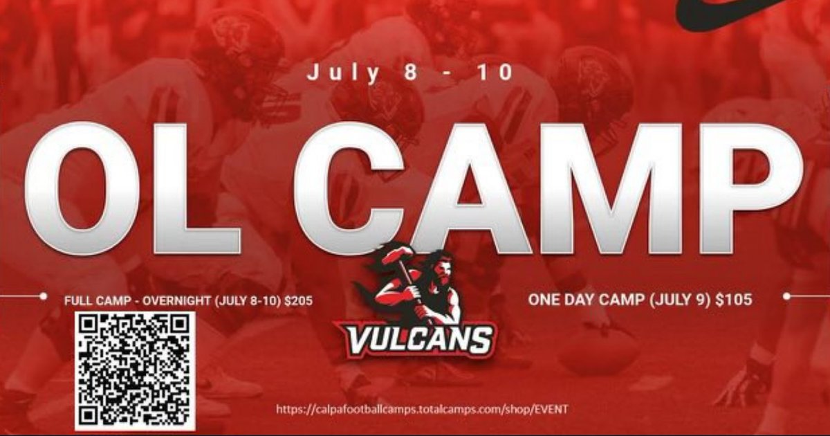 michiah_lenzi's tweet photo. I'll be at the OL Camp @PennWCalifornia for the full three days! I want to soak in everything I can from the athletes and coaches at this camp! Doing everything I can for my senior season! #pancakefriday #blockbetter @Coach_BMcClain @CoachSalsCalU @coachjaturner @CoachGaryDunn https://t.co/MHlarI7Ne2