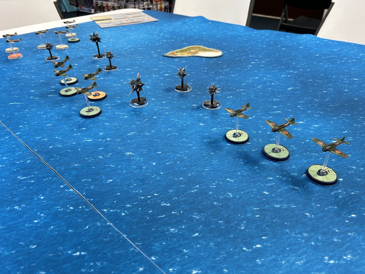 JunkieTerrain's tweet image. Small #bloodredskies demo day at our local store.  I will be running a small friendly tournament on August 10th for new players.  Prizes are to be awarded for acts of feat and there will be no 1st, 2nd, or 3rd place awards or scoring.  But everyone will walk away with something.