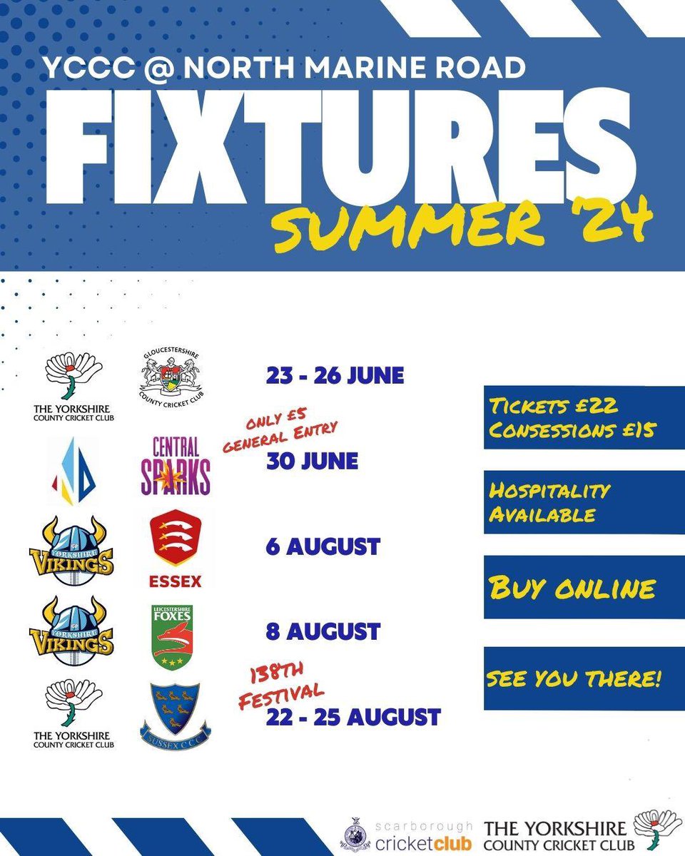 Scarborough CC tweet media