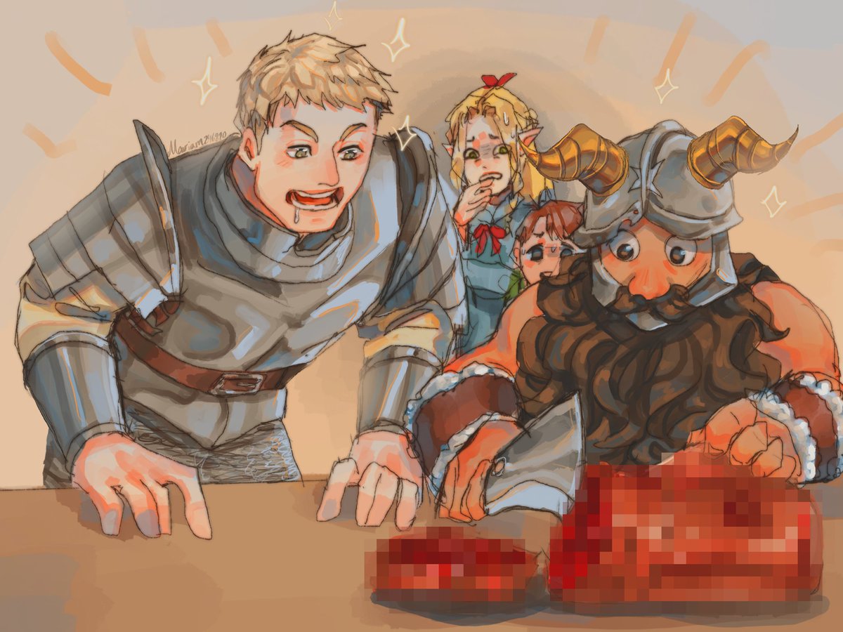 mariam2468100's tweet photo. Delicious in dungeon fanart ✨💕

#deliciousindungeon  
#laiostouden #senshi   #dungeonmeshi https://t.co/QoGe9Lv2XC