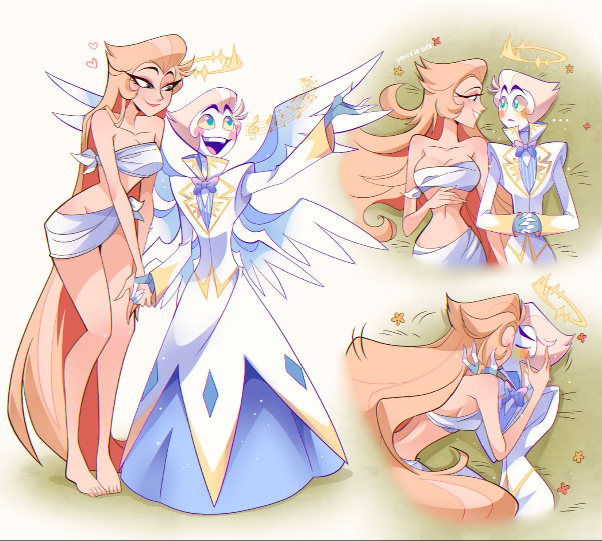 ChandlLucky's tweet photo. Eden🩵🪽✨️😭 
#HazbinHotel #Lucilith #HazbinLucifer https://t.co/EUkcV3Zyd8