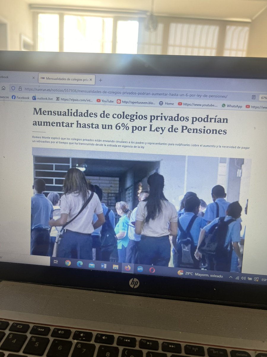 MesaSocial1's tweet photo. #13juin Mesa Social propone la exoneración a los colegios privados de modesta categoría del pago de la contribución estipulada en la ley de protección de las pensiones en vigencia desde e 8 de mayo ya que en su artículo 5 faculta al presidente realizar exoneraciones necesarias. https://t.co/w1KZ1A40f6