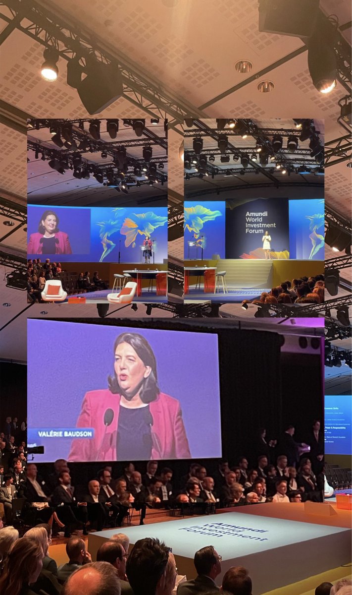 📆 #AmundiWIF |The day has come and the #Amundi World Investment Forum has started with the opening speech of the CEO, Valérie Baudson. 
Hundreds of people are attending the two days event devoted to understanding the forces that are moving the world of today and tomorrow!