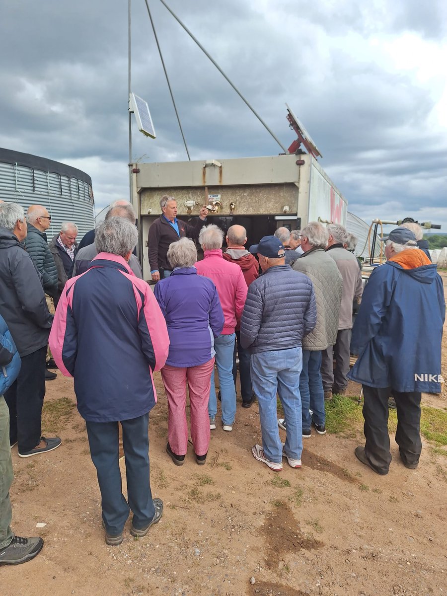 We enjoyed hosting a farm tour for Lichfield Science and Engineering Society. Simon enjoyed sharing his knowledge, enthusiasm and achievements . We think everyone was impressed behind the science and technology involved in growing our fruit. #fruitgrowing #behindthescenes