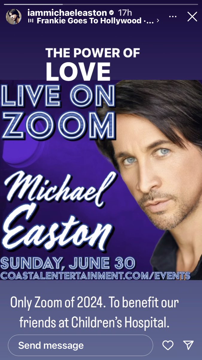 Sam_PI_Mother's tweet image. Saw this on ig if anyone might be interested #MichaelEaston #gh