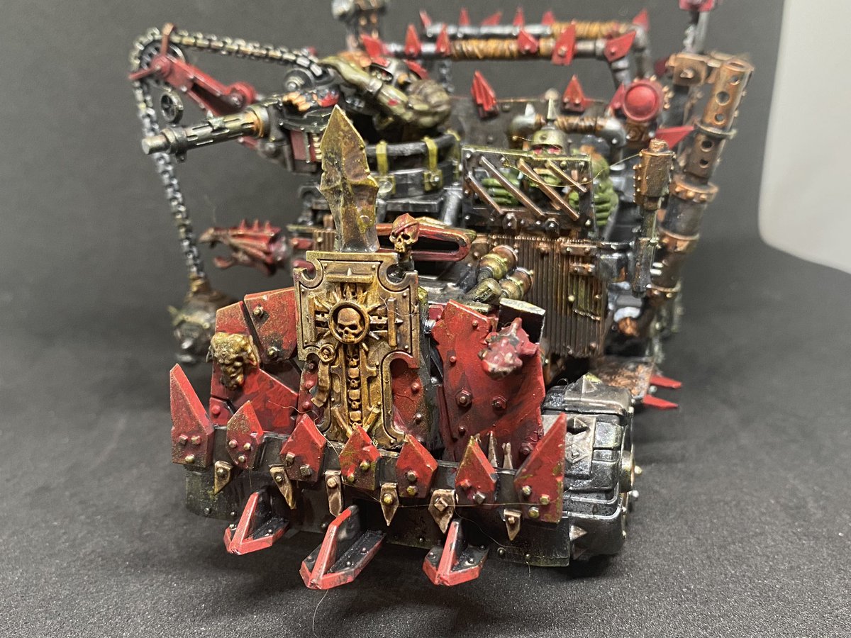 akadospuntocero's tweet photo. Apretando tuerkaz en el taller pero ya tenemoz loz 3 trukkz πͺπ½
#w40k
#orkz #orkstyle https://t.co/uoFbuSzS4j
