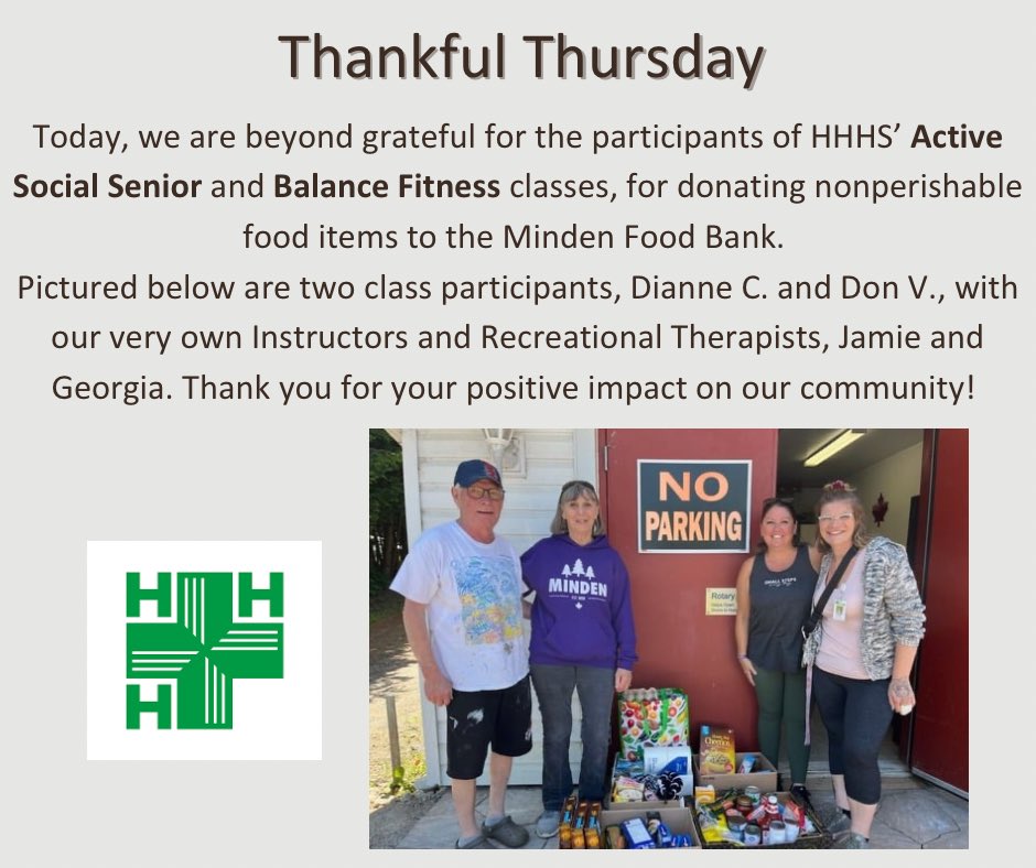 So fortunate to live in the Community we do. Thank you, team!!