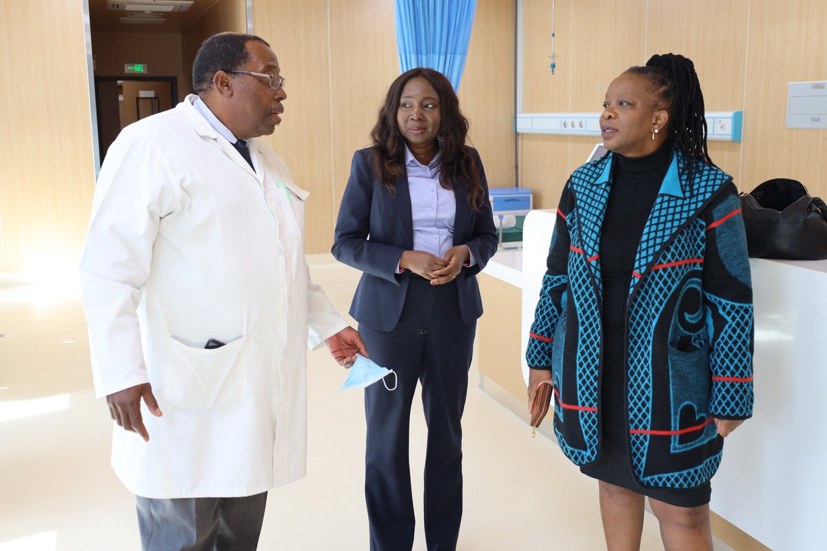 WHO Lesotho (@wholesotho) on Twitter photo Strengthening the health system!
To improve access to quality and equitable healthcare services in the country 🇱🇸, the Government of Lesotho, with support from <a href="/WHOLesotho/">WHO Lesotho</a> and <a href="/ChinaEmbLesotho/">Chinese Embassy in Lesotho</a>, inaugurated the state-of-the-art Maseru District Hospital and Eye Clinic today. Strengthening the health system!
To improve access to quality and equitable healthcare services in the country 🇱🇸, the Government of Lesotho, with support from <a href="/WHOLesotho/">WHO Lesotho</a> and <a href="/ChinaEmbLesotho/">Chinese Embassy in Lesotho</a>, inaugurated the state-of-the-art Maseru District Hospital and Eye Clinic today.
