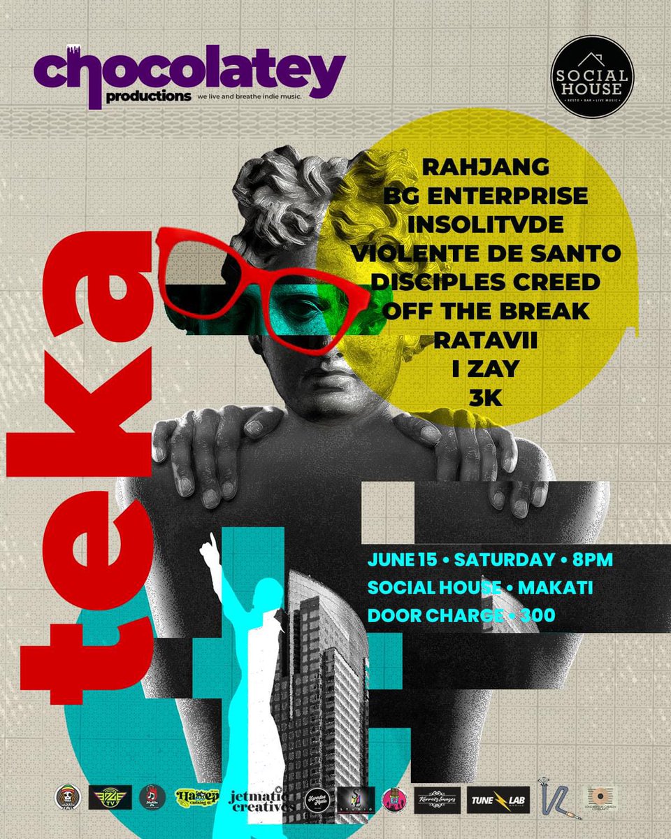 rataviimusic's tweet photo. Kitakits sa Social House Makati ngayong Sabado! 🎧🎶

#ratavii https://t.co/NXP9iRIhkG