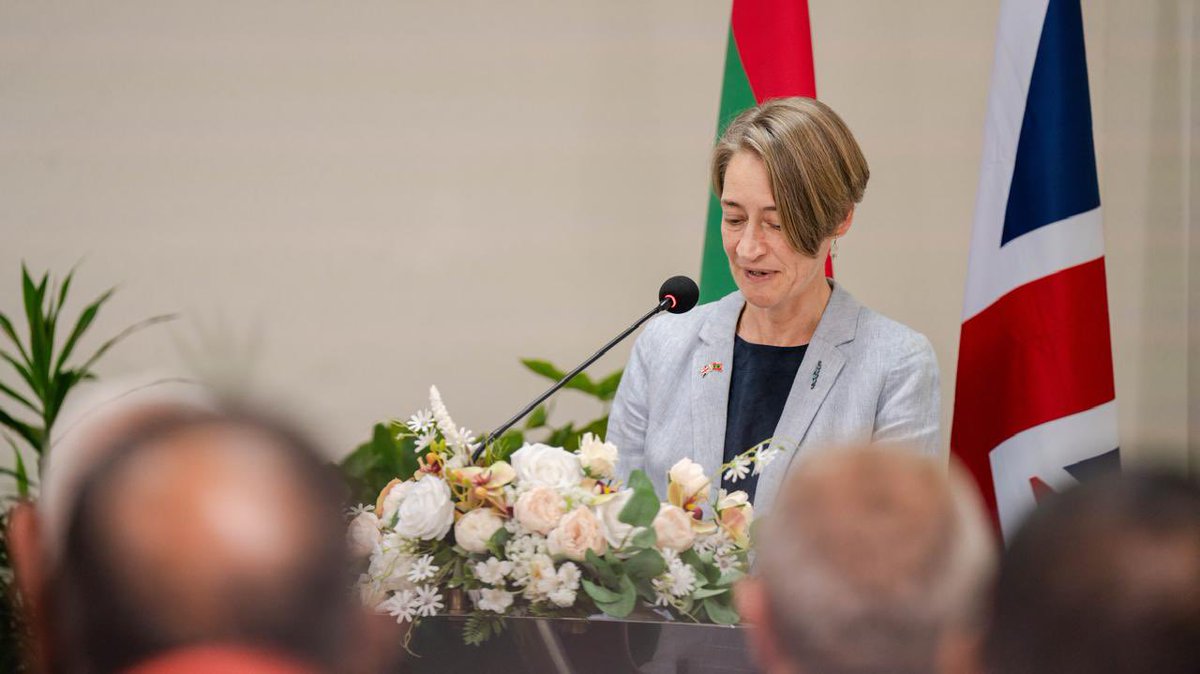 dasamaldives's tweet photo. Honored to have Her Excellency British High Commissioner @caron_rohsler as the chief guest at the closing ceremony of the “AVSEC Screener &amp; UK Additional Measures” training programme held in 13 June 2024. To @avsecom screeners by UK-DFT in collaboration with DASA.@UKinMaldives https://t.co/HLbMnUqX7e