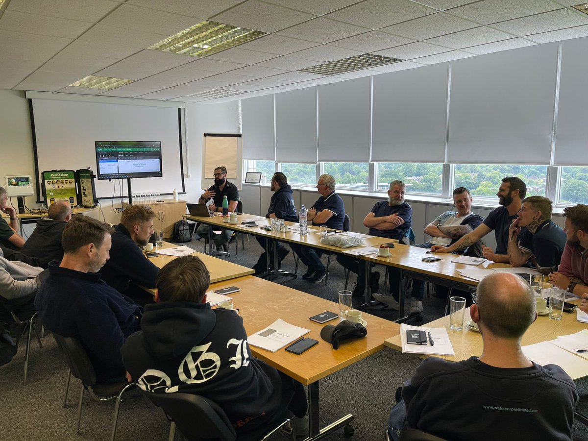 Thank you to <a href="/lwsirrigation/">LWS Irrigation Ltd</a> for a great team training day on <a href="/RainBirdCorp/">RainBirdCorp</a> LX-IVM new #irrigation controller &amp; IQ4 remote access platform #team #training