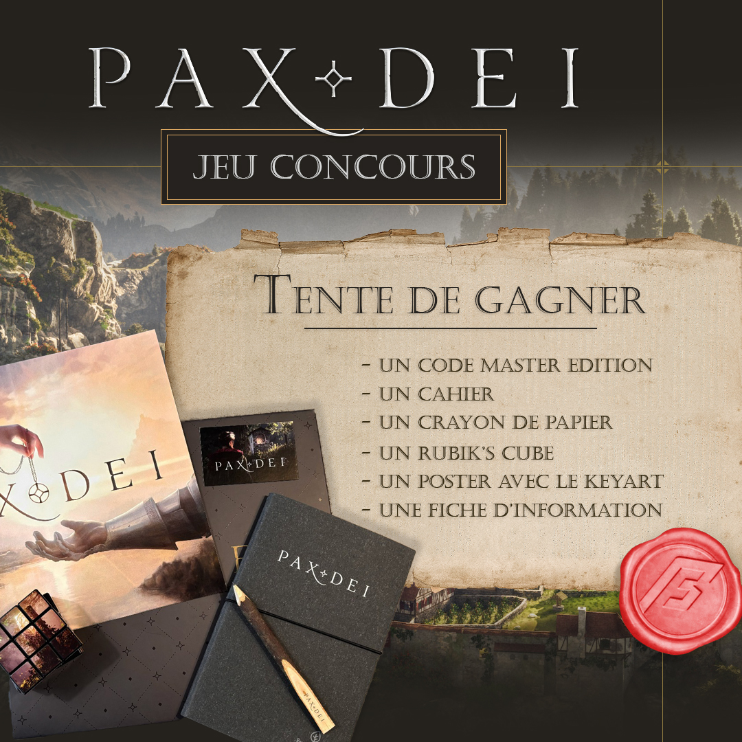 BreakflipFR's tweet photo. [CONCOURS]

🎁 A l’occasion de l’accès anticipé de Pax Dei, tente de gagner un kit du jeu

Pour participer :
✅ Like ce post et mentionne un ami
✅ Follow @BreakflipFR et @PlayPaxDei 

Le tirage au sort se fera le 26 juin sur Instagram ou X !

#giveaway https://t.co/OwjGKvyeXq