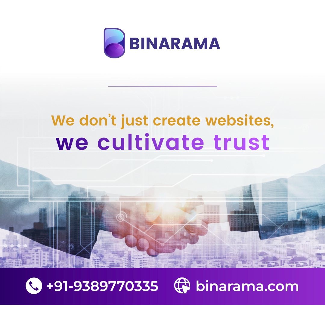 Empower your online presence with our reliable web development 🌐services, designed to deliver 🔒secure, high-quality solutions you can trust. Let us turn your digital vision into reality. 🚀
 
Visit - binarama.com
#websitedesign #webdevelopment  #digitalmarketing