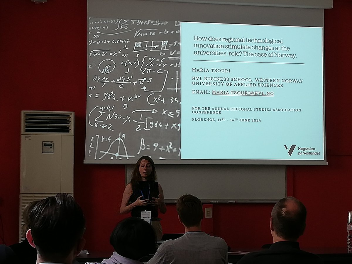 <a href="/tsouri_maria/">Maria Tsouri</a> states that regional economic specialization shapes universities research focus on Norway. Preliminary data, interesting findings yet. <a href="/RSAEurope/">RSA Europe</a>