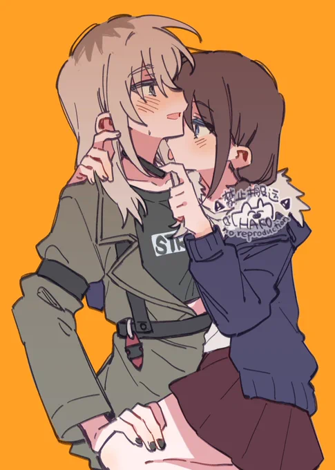 #ガルクラ#になもも 小孩爱咬就让她咬 