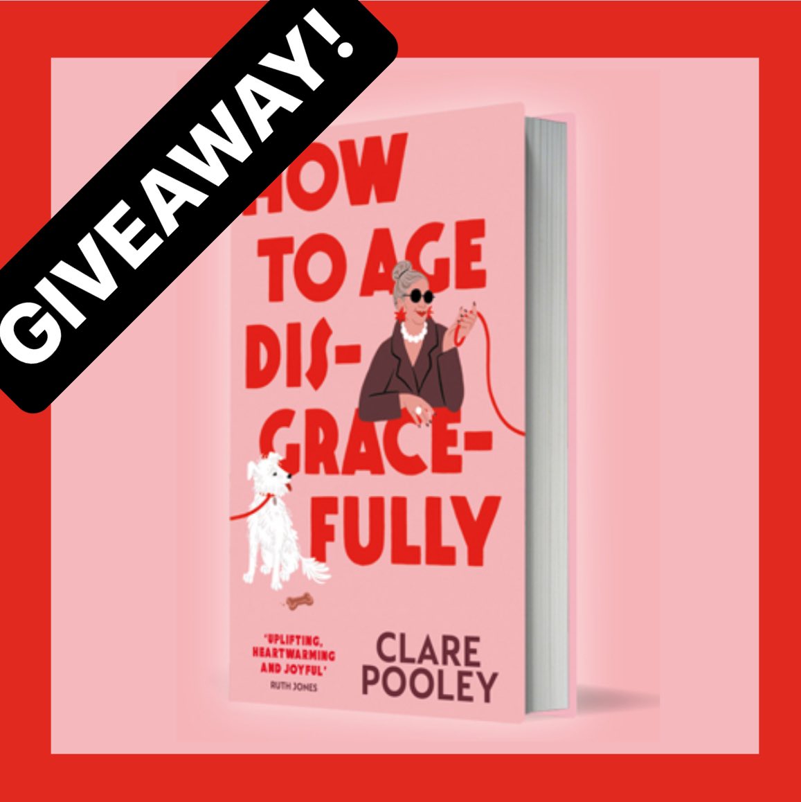 cpooleywriter's tweet photo. It’s ONE WEEK TO PUBLICATION, so I have 2 hardbacks up for grabs (for you and a friend) Just like, retweet and tag a friend who might be interested in ageing disgracefully 😉 UK only. Can enter multiple times! Winner picked at random after midnight on Monday 17th June ❤️ https://t.co/yNpRNXhZ3I