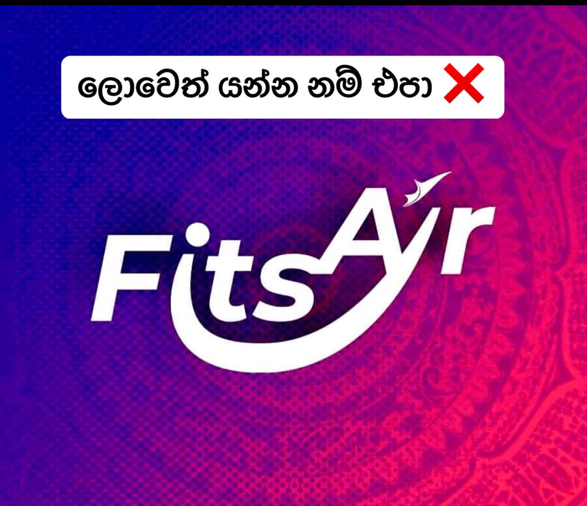 madu_theek's tweet photo. @FitsAir The worst airline experience I've ever had. I will never use them again. I lost both my money and the flight. ❌🚫⛔️ https://t.co/79ce4gYM11