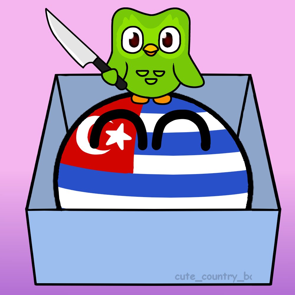 InterestsThat's tweet photo. GIFT FOR YOU ❤️

#countryball #countryballs #countryballsmix #countryballscomics #countryballsmemes #polandball #turkey #greece #turkeyball #greeceball #fyp #countryhumans #funny #duolingo #gift #joke https://t.co/woeMY3Svw4