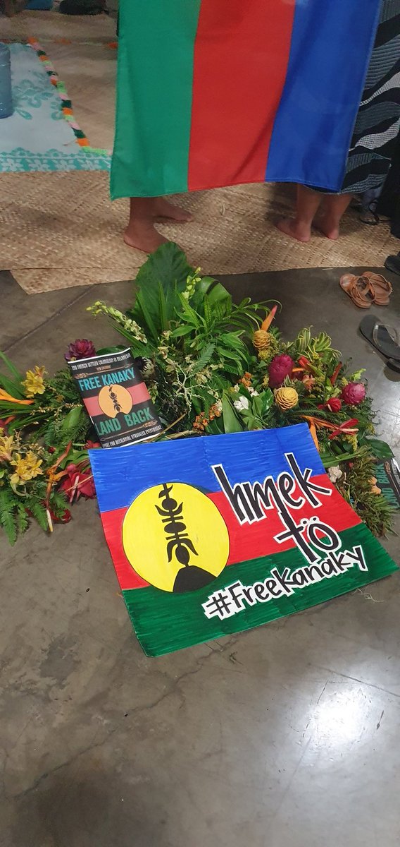 HevalZenar's tweet photo. More signs left inside Kanaky Hale today🙏🏾❤️
Mahalo,Oleti,Thank you, Pasifika Family 

#Festpac2024 #Kanaky #FreeKanak #FranceColoniser #FreeWestPapua #PapuaMerdeka #KanakyMerdeka #IndonesiaFascistState #AllEyesOnWestPapua #AllEyesOPapua #AllEyesOnKanaky 

@IBGDNENEKO https://t.co/3rQlIeRuaZ