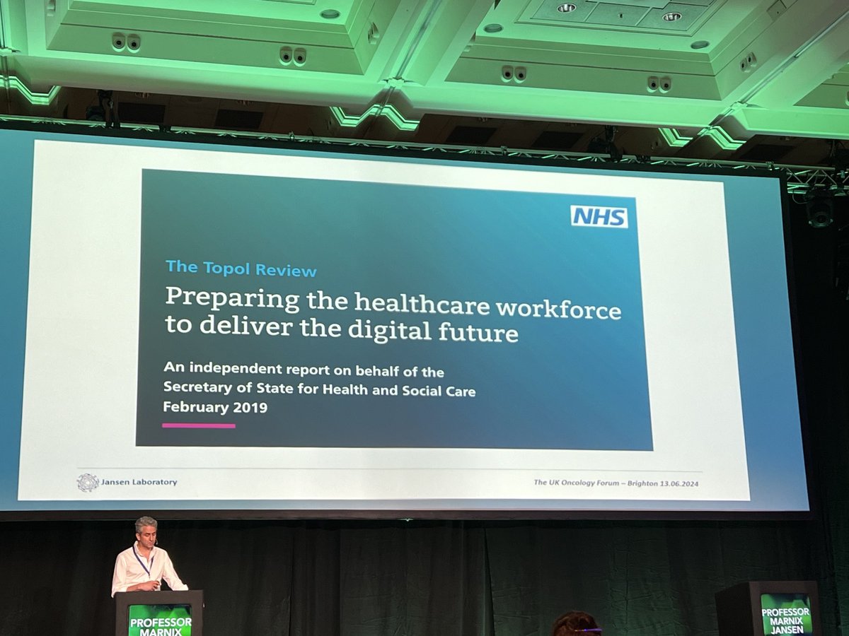 dkfchang's tweet photo. Fantastic talk by โฆ@jansen_marnixโฉ #UKOF24 on how digital pathology and AI can improve current pathologists shortage workload and diagnostic accuracy. https://t.co/f0Ws4WCPu3