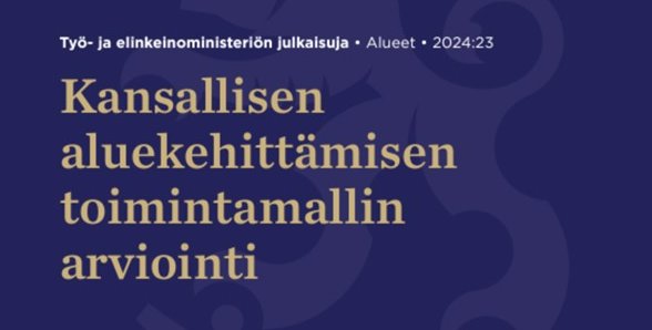 Alue- ja kuntatutkimuskeskus SPATIA tweet media