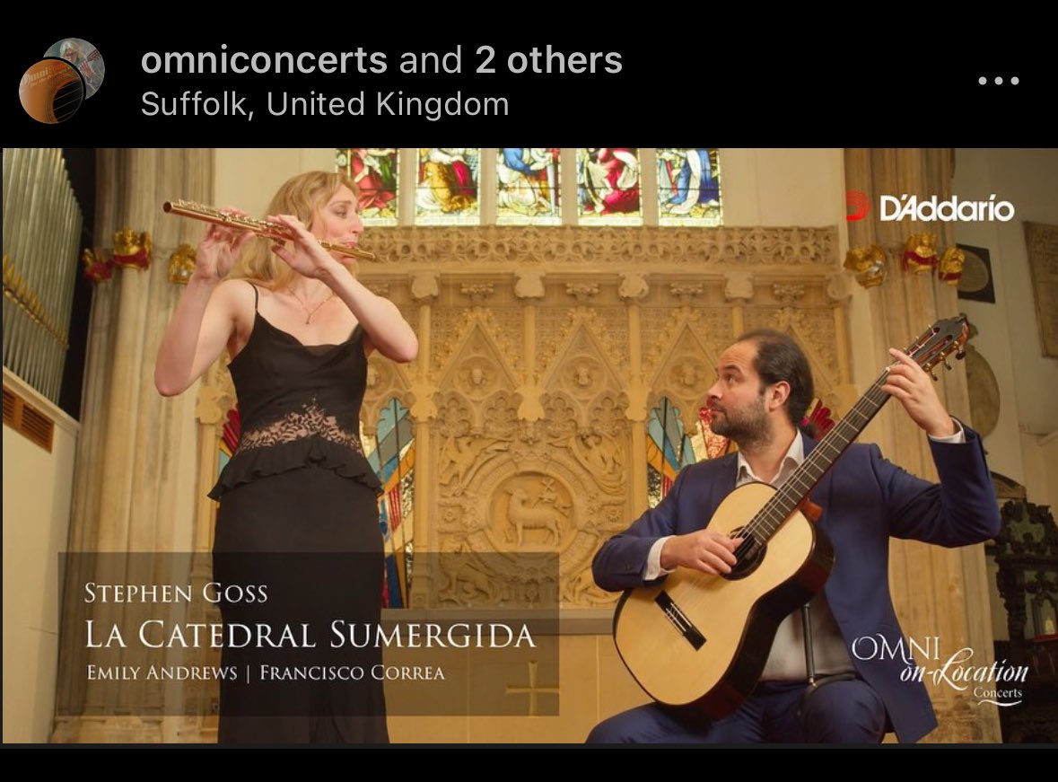 New video release on Sunday! 
Thanks <a href="/OmniConcerts/">OmniConcerts</a> and <a href="/DaddarioandCo/">D'Addario</a> for making it possible. 
Tune in here:

youtu.be/bm4hqUFDzYU?si…