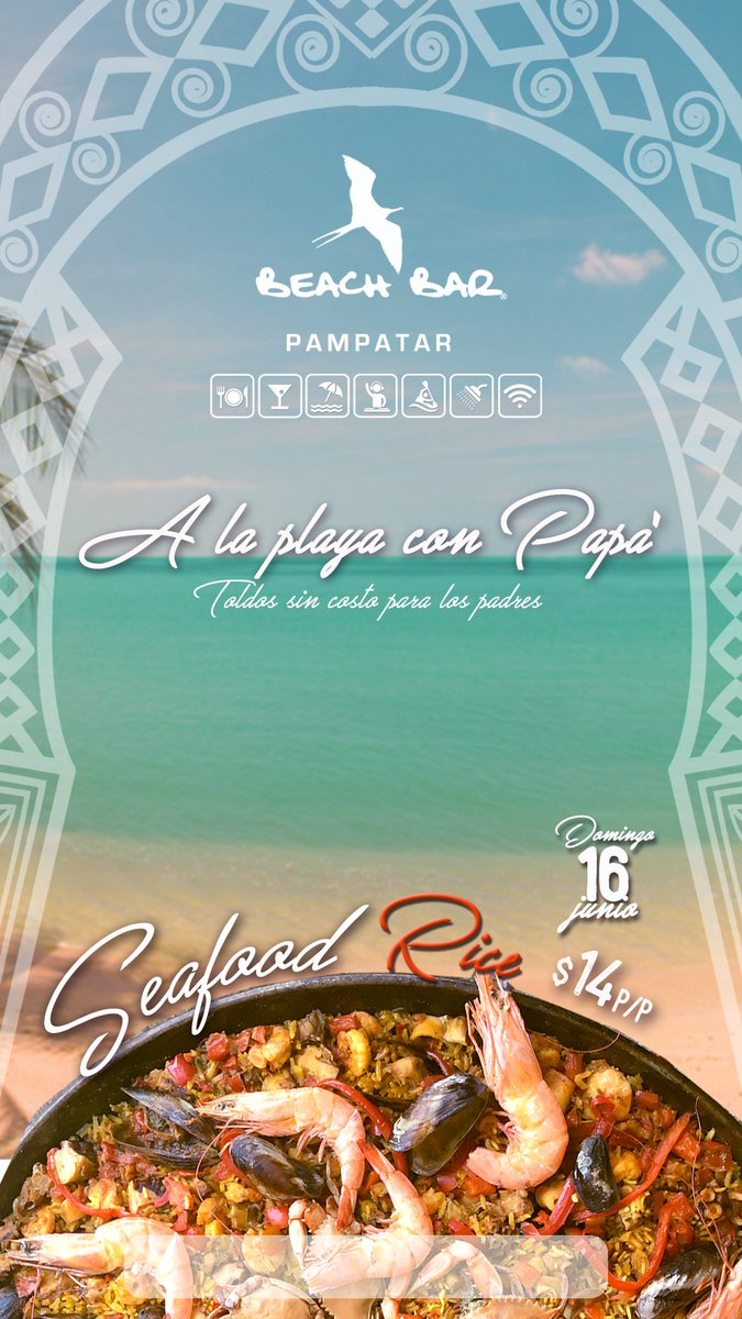 A la playa con papá