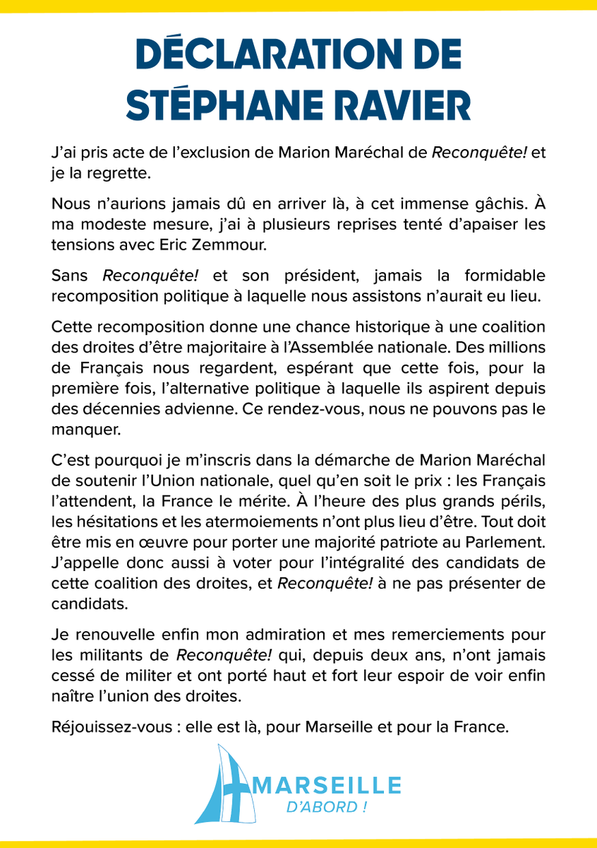 Stephane_Ravier's tweet photo. https://t.co/MqZYl7tlAD