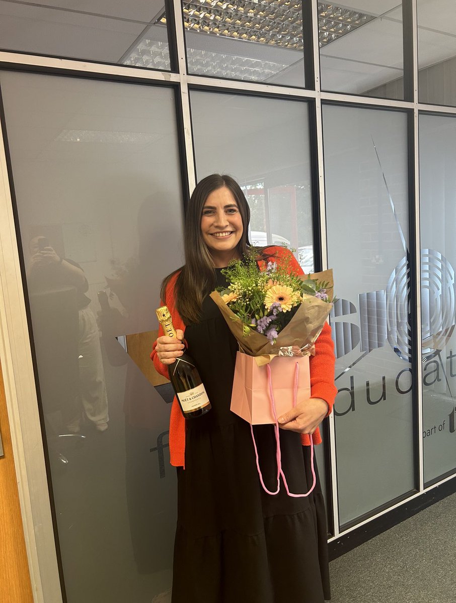 Officially Branch Manager of Secondary &amp; SEND💜

Very well deserved! All of us at Lincolnshire branch are super proud of you 🤩

Charlotte Green 

#VisionforEducation