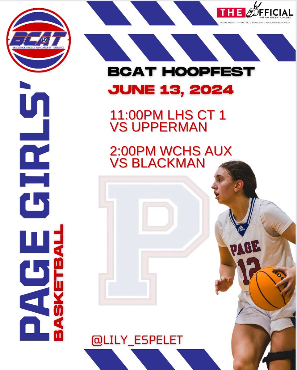 🛑College Coaches
<a href="/BCATHOOPS/">BCAT</a> HOOPFEST | Today | 2 locations | 11am and 2pm 

<a href="/TBWexposure/">Team Brandan Wright</a> <a href="/wcsPHSathletics/">Page High Athletics</a> <a href="/theofficial_hub/">The Official Hub</a> <a href="/CoachDycus/">Jonathan Dycus</a> <a href="/PGHTennessee/">Prep Girls Hoops Tennessee</a> <a href="/TheTNReport/">TheTNReport</a>