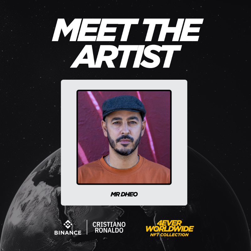 binance's tweet photo. Meet the artist: @mrdheo is a street artist based in Porto and is known for his photorealistic style.

Get on your hands on the limited Portugal SSR NFT that goes live tomorrow in @Cristiano's latest NFT collection! 

Grab all 6 locations to be eligible for the quiz giveaway 👇