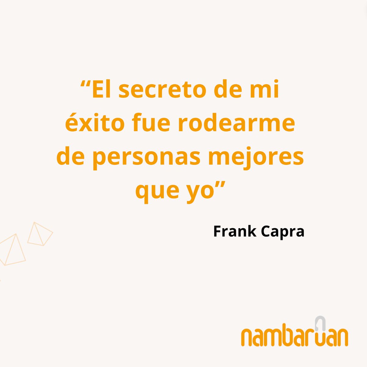 Y por esa razón, en Nambaruan somos como somos. 
¿Estás de acuerdo con esta frase?
👉 nambaruan.com
#marketingdigital #ventas #redessociales #estrategia #seo #diseño #sem #contenidos #socialads