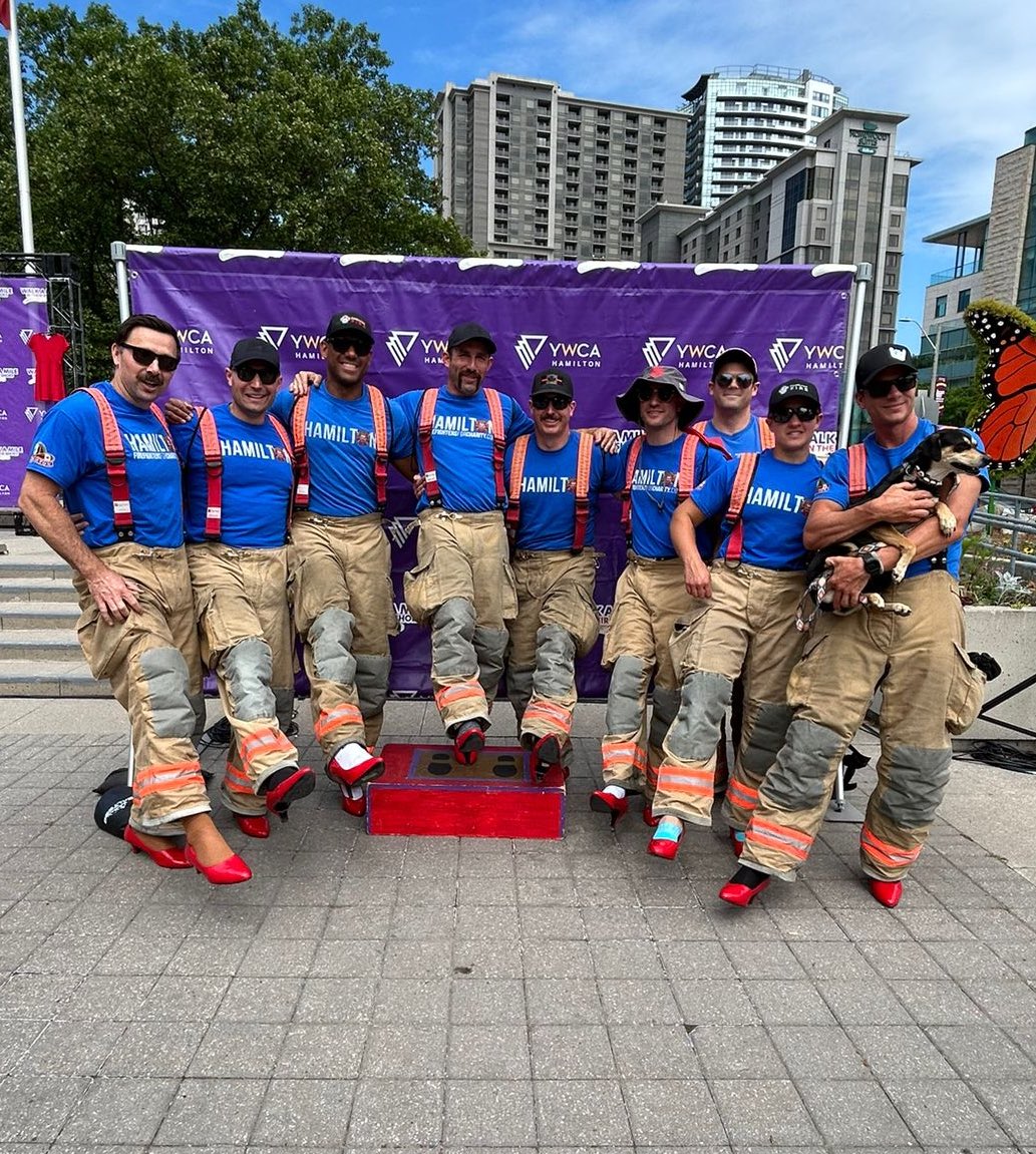hamiltonfire288's tweet photo. The 2024 WAM event supporting @YWCA_Hamilton was a beautiful day to come together as a community to end gender based violence.

Our members were proud to walk along side other Hamiltonians &amp; make a donation of $1500.

#firefighters #firefighterscharity #community #cometogether https://t.co/K1RuCQp3Yj