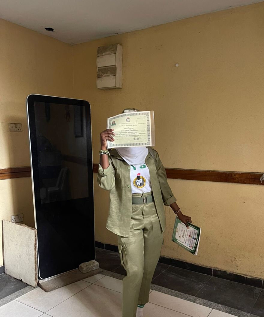 _TheKamSan's tweet photo. NYSC done and dusted🎊
Alhamdulilah https://t.co/MmPOynK0vw