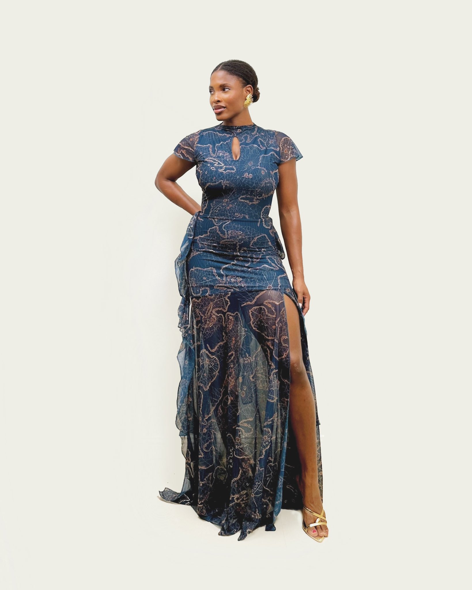 Flattering maxi dress hot sale