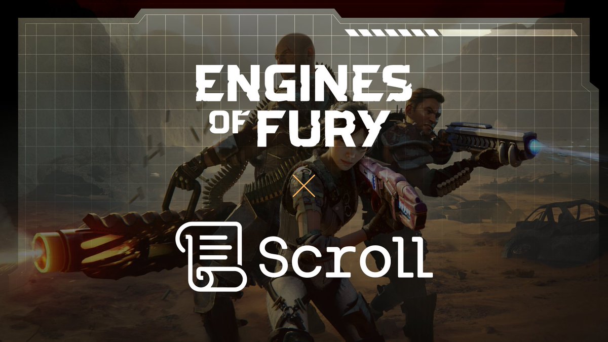 Boosting our partners' ecosystem with <a href="/Scroll_ZKP/">Scroll</a>

Scroll is a seamless ETH scaling solution powered by zero-knowledge tech &amp; EVM compatibility. Trusted with $675M in value assets locked &amp; 52M transactions.

Providing Engines of Fury network a secure, fast, &amp; seamless scaling