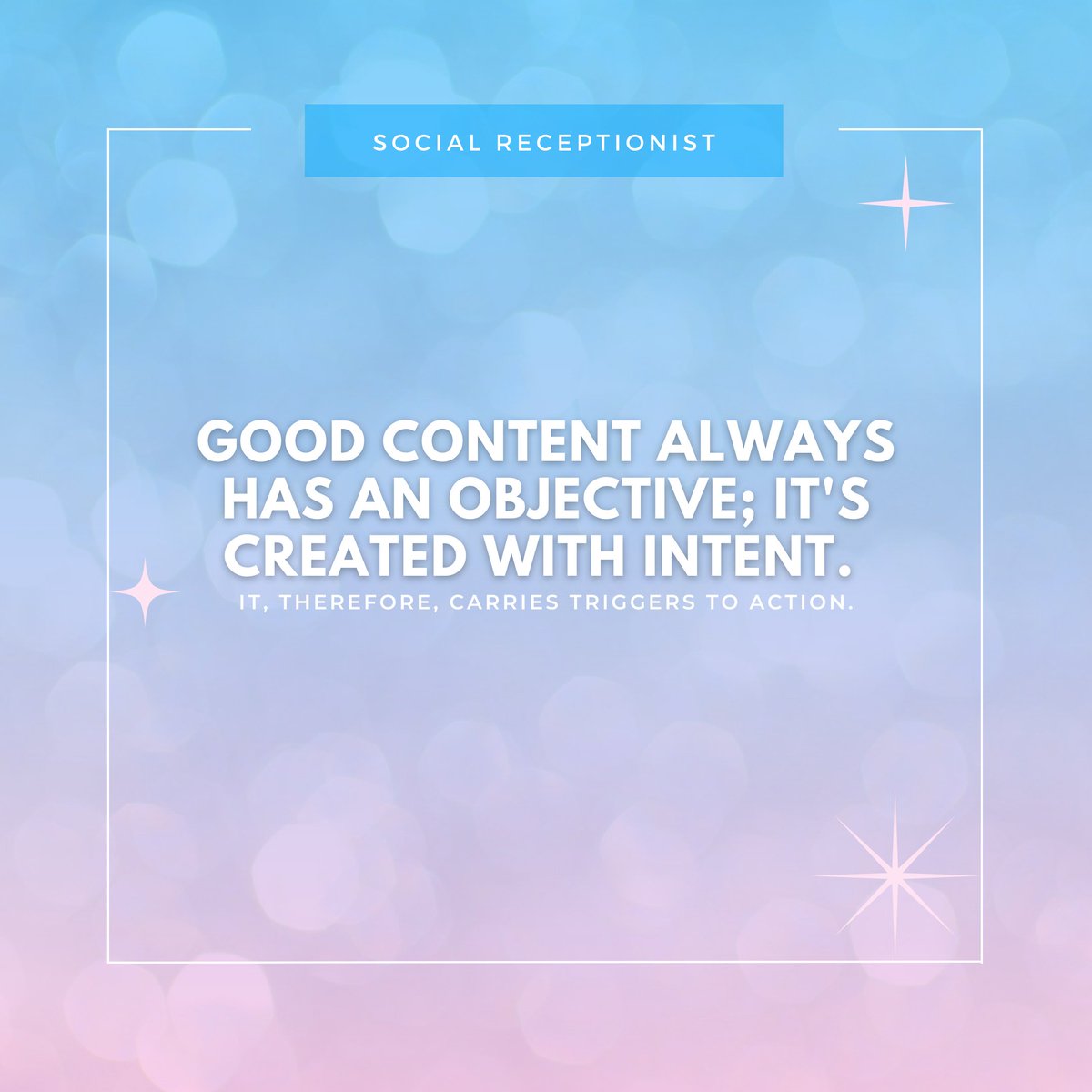 SocialReception's tweet photo. To create content that truly connects with your audience, it's important to make sure it resonates with them and inspires them to take action. https://t.co/qRET3tA6H2