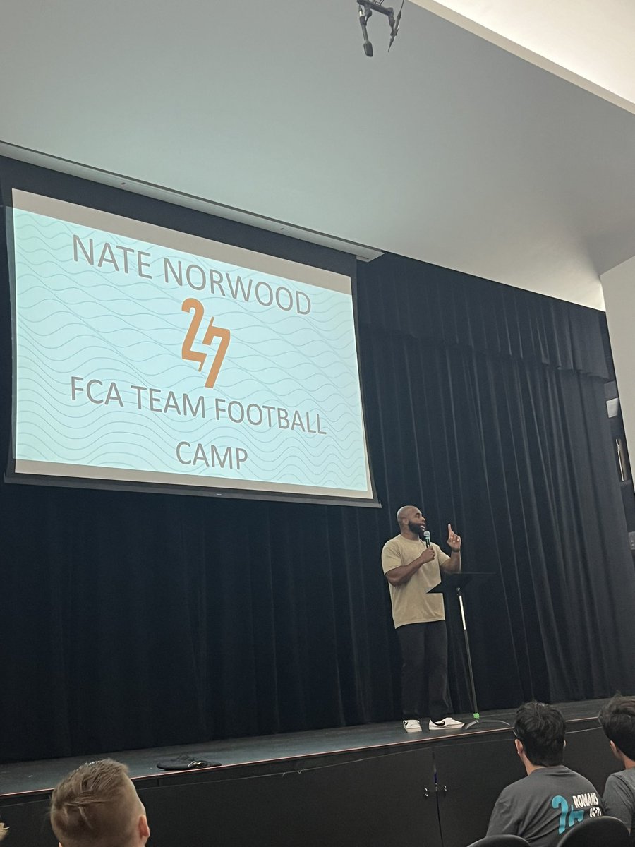 A great first day at FCA camp at LR!