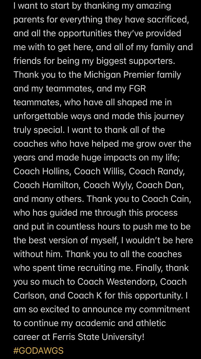 100% COMMITTED! GO BULLDOGS! 

<a href="/CoachKurt/">Kurt Westendorp</a> <a href="/ScottCarlson_/">Scott Carlson</a> @CoachK_Ferris