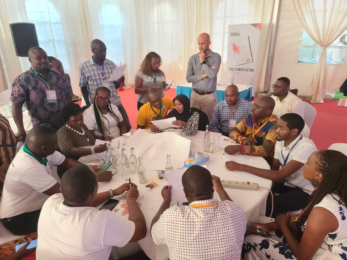 STTAKenya's tweet photo. HAPPENING NOW: Masterclass by #Weeva, a leading Business Sustainability Management Platform. The masterclass is meant to equip participants with an understanding of their sustainability impact, measuring frameworks &amp; data monitoring &amp; collection. #STAfricasummit #stas2024 https://t.co/U8Ussuv8XR