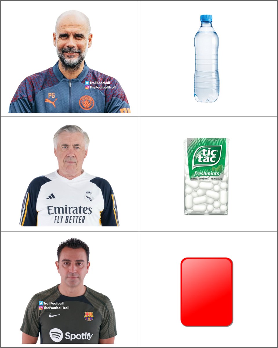 Managers after conceding a goal