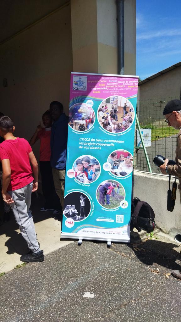 Rencontre à l'école Ste Christie autour des projets de l'OCCE. 
<a href="/32Occe/">OCCE 32</a> <a href="/OCCE_FD/">Fédération Nationale OCCE</a>