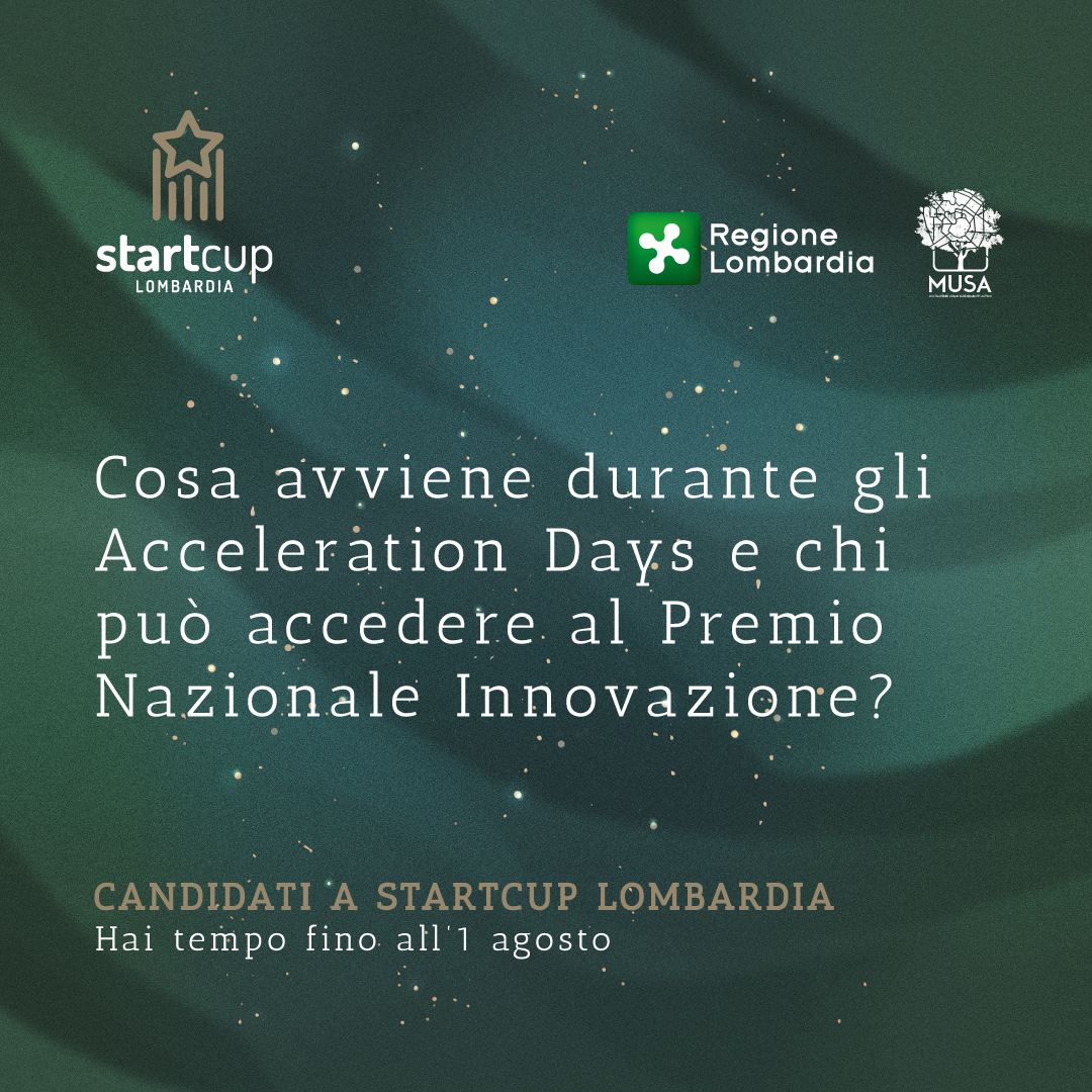 Uni_Insubria's tweet image. #StartcupLombardia ti permette di accedere agli #AccelerationDays, 3 settimane di formazione e supporto per perfezionare il tuo progetto imprenditoriale.
➡️ Hai tempo fino al l’01.08 su startcuplombardia.it
@RegLombardia