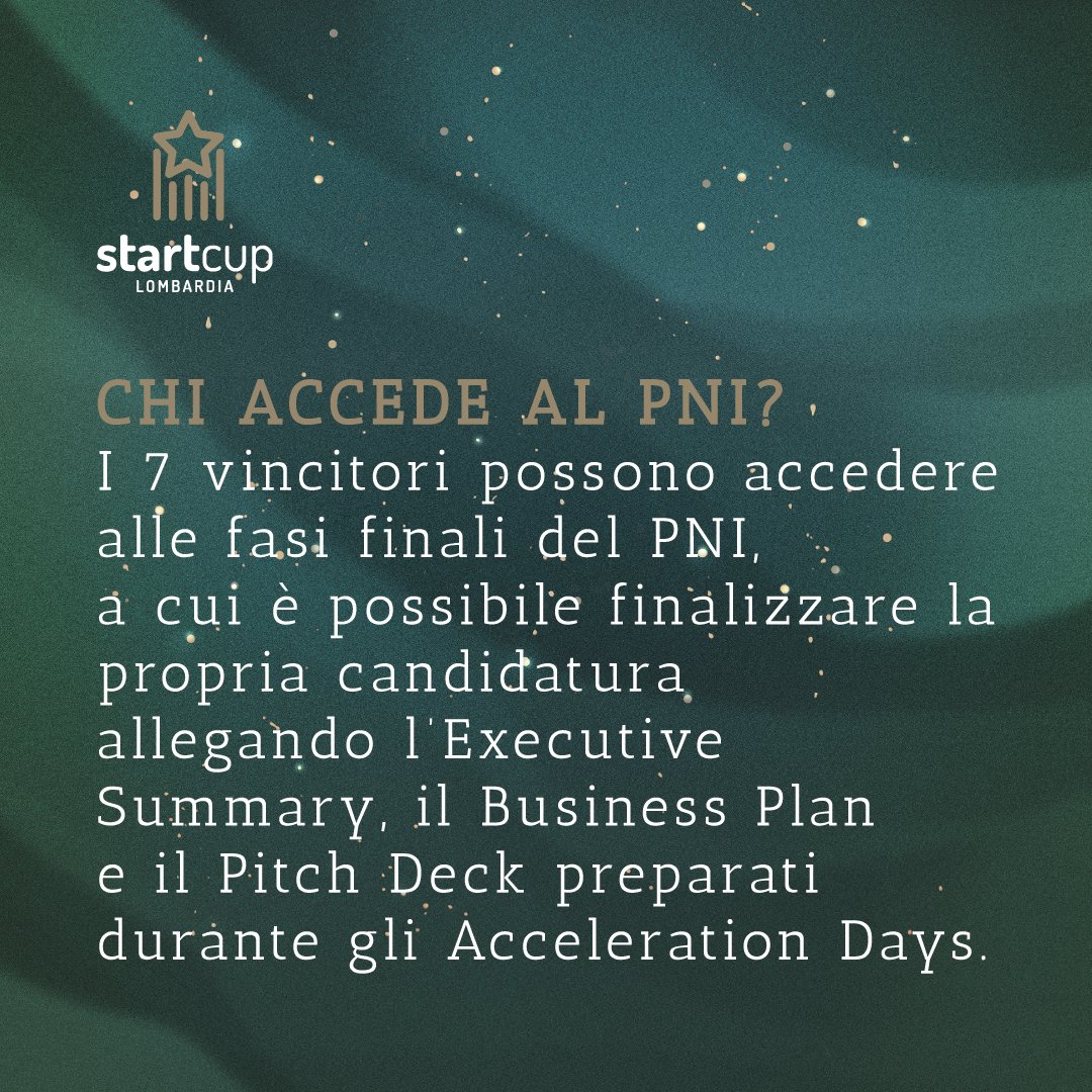 Uni_Insubria's tweet image. #StartcupLombardia ti permette di accedere agli #AccelerationDays, 3 settimane di formazione e supporto per perfezionare il tuo progetto imprenditoriale.
➡️ Hai tempo fino al l’01.08 su startcuplombardia.it
@RegLombardia
