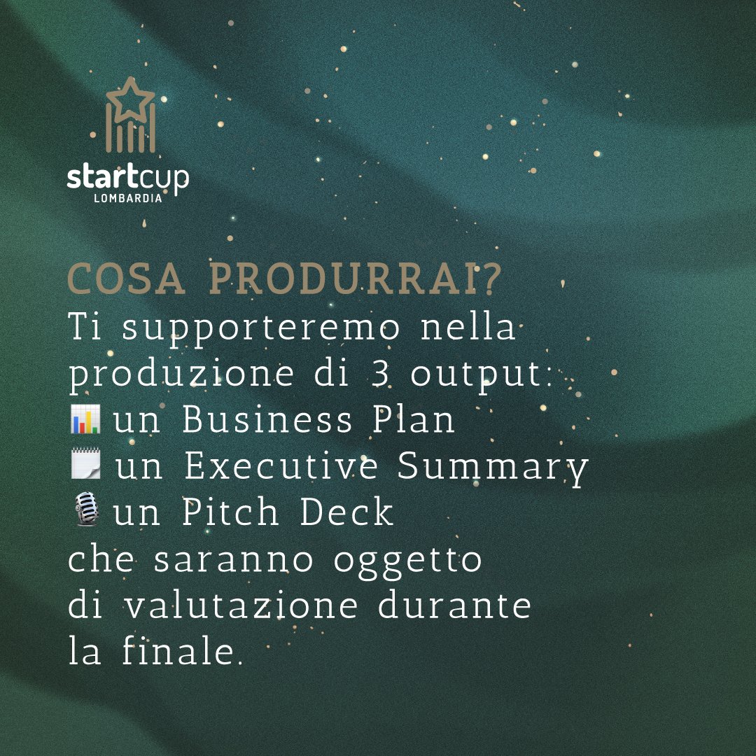 Uni_Insubria's tweet image. #StartcupLombardia ti permette di accedere agli #AccelerationDays, 3 settimane di formazione e supporto per perfezionare il tuo progetto imprenditoriale.
➡️ Hai tempo fino al l’01.08 su startcuplombardia.it
@RegLombardia