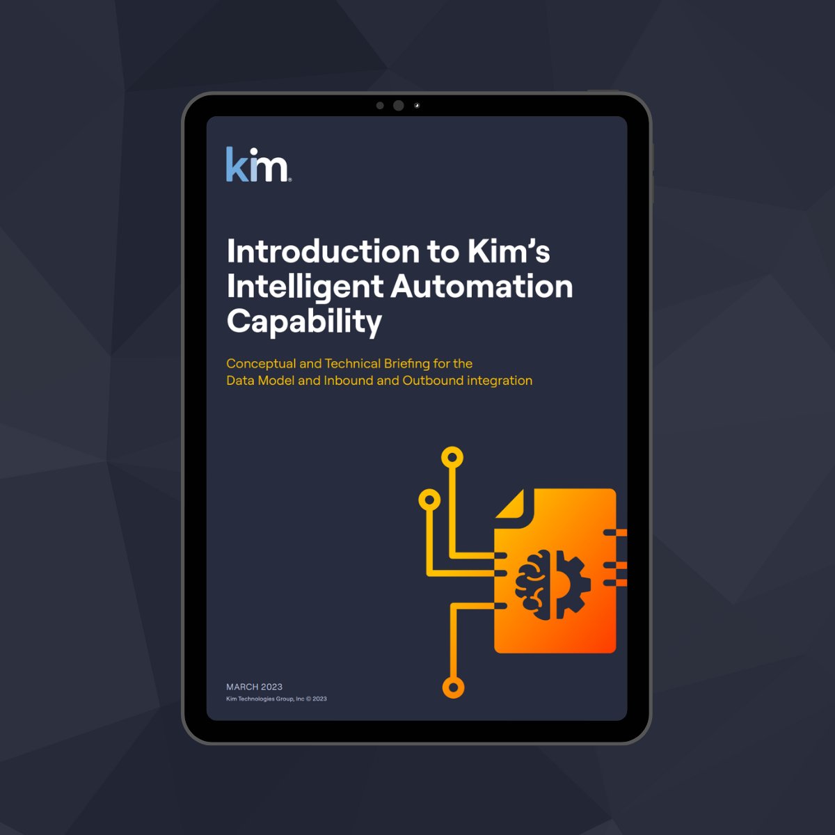 Kim's no-code platform can help you create custom business applications quickly and easily. Download our white paper today to learn more about data assimilation and the Kim no-code philosophy kim.world/3VbuFvV #DocumentAutomation #DocumentGeneration